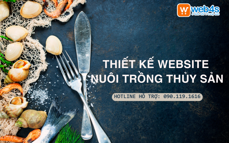 Thiết kế website nu&ocirc;i trồng thủy sản 